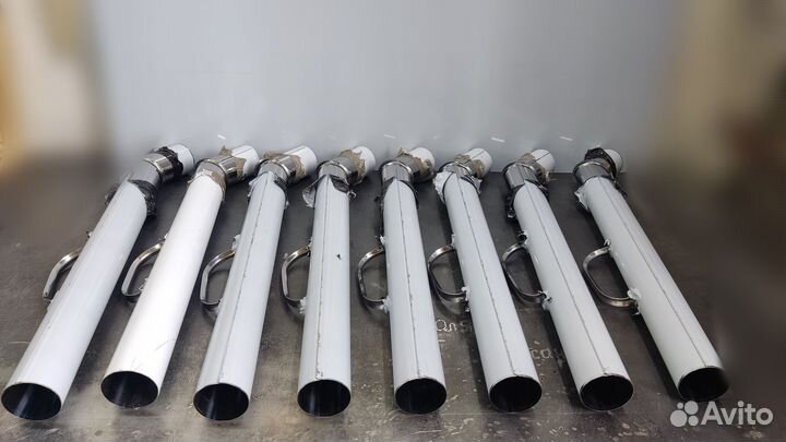 Самоварная труба из нерж. стали. Защитные экраны