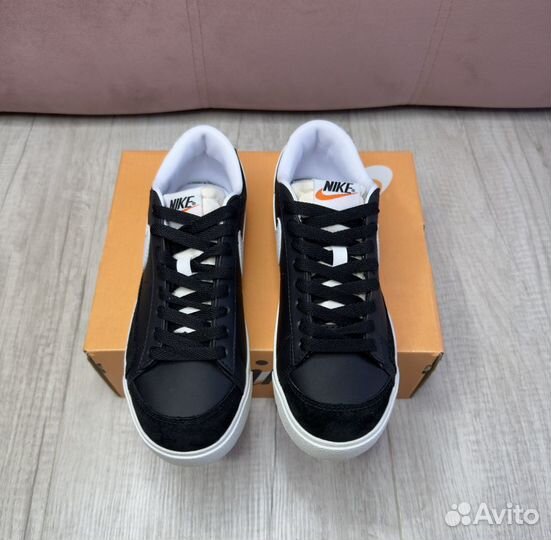 Кроссовки Nike Blazer mid 77 vntg Low black новые