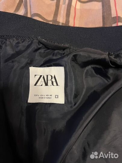 Бомбер мужской zara