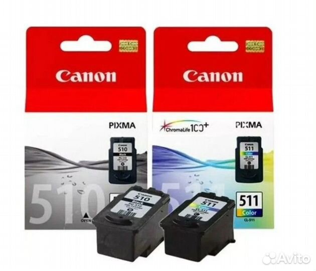 Набор картриджей canon PG-510/CL-511