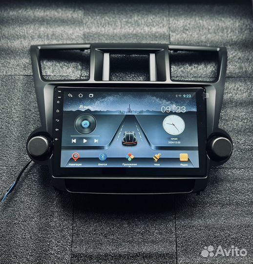 Магнитола Toyota Highlander 2008-2013 Android