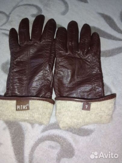 Перчатки натуральная кожа