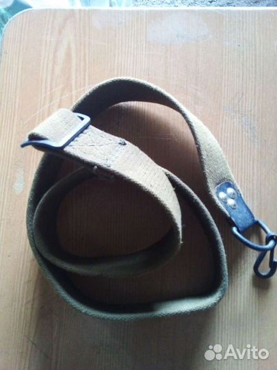 Армейский брезентовый ремень