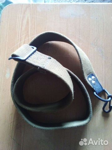 Армейский брезентовый ремень