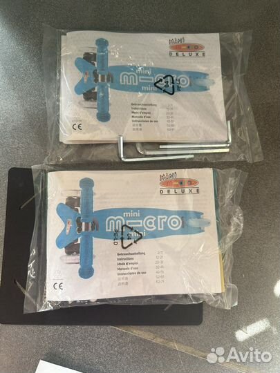 Самокат Micro mini deluxe колеса led