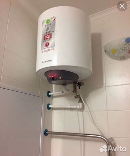 Установка бойлера водонагревателя