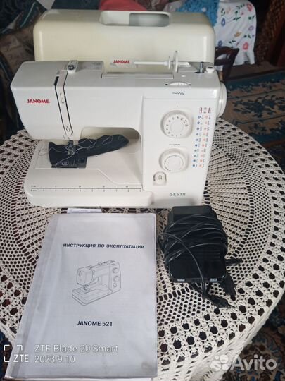 Швейная машинка Janome SE 518