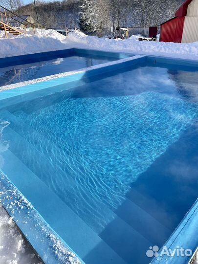 Бассейн с термальной водой