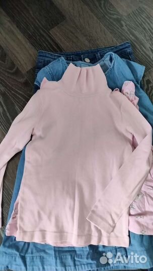 Вещи пакетом для девочки 116-122