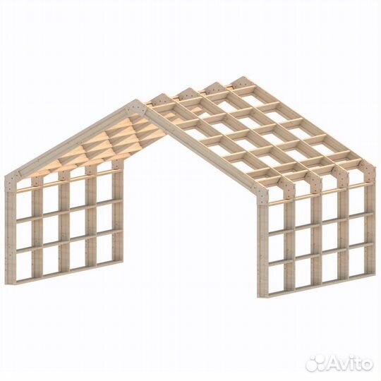 Ск-навес-18/16-В 3741х4840х3210