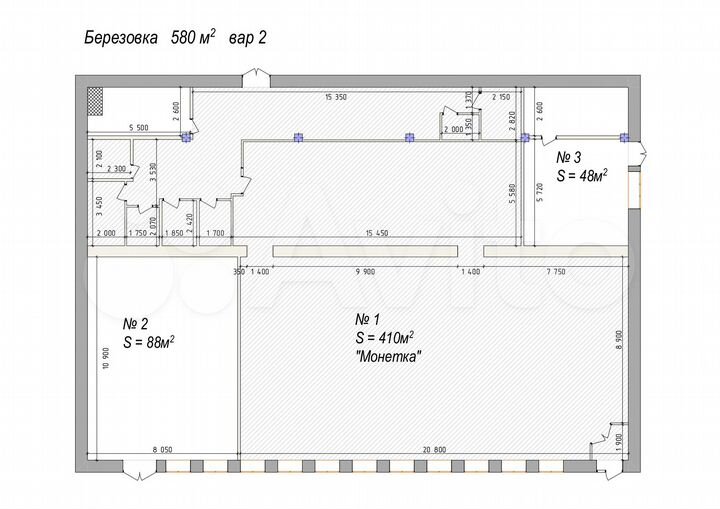 Торговая площадь, 48 м²