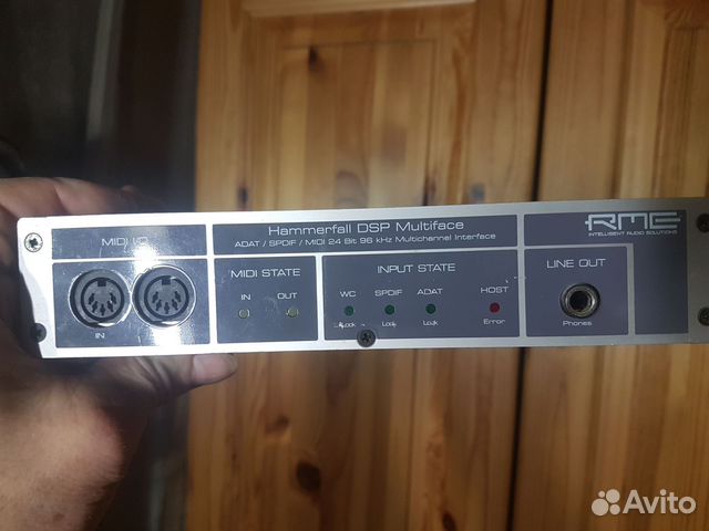 Звуковая карта RME Hammerfall DSP Multiface купить в Москве | Хобби и ...