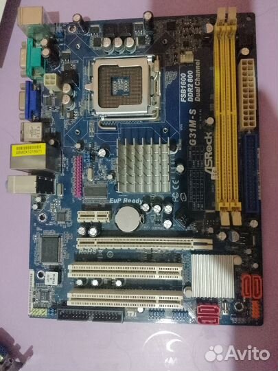 Материнская плата G31M-S AS rock