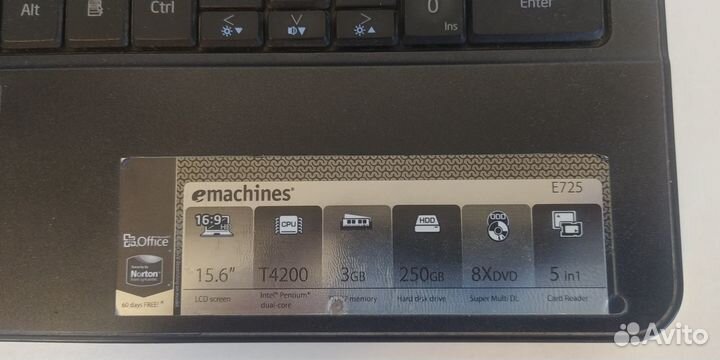 Ноутбук Emachines