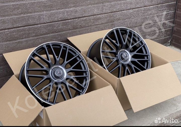 Диски r22 Mercedes AMG GLE GLS Разноширокие