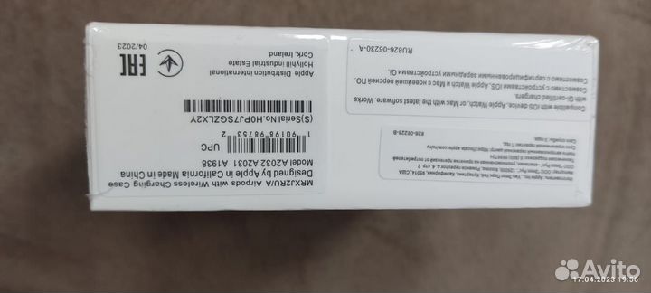 Наушники apple реплика AirPods 2 Full Lux новые