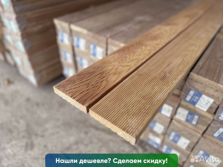 Террасная доска из лиственницы