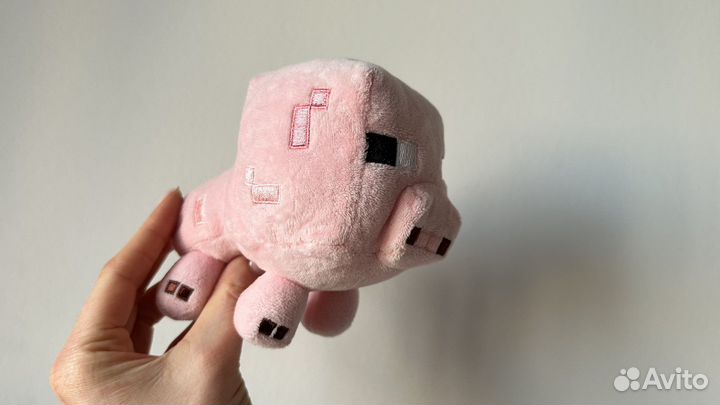 Свинка плюшевая Minecraft