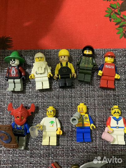 Lego city человечки