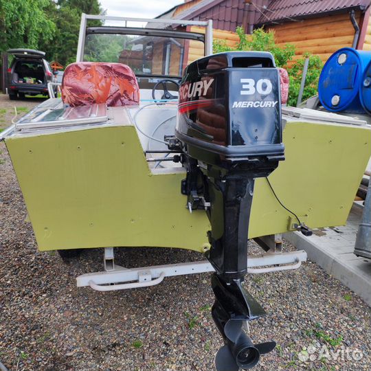 Лодка Прогресс мотор Меркурий