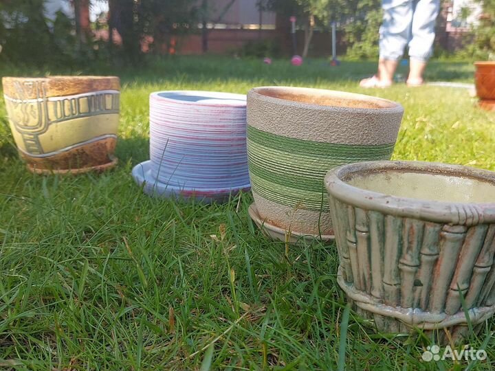 Горшок для цветов керамика