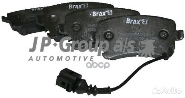 Колодки тормозные дисковые зад 1,487 116370