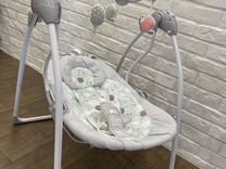 Качели шезлонг baby care