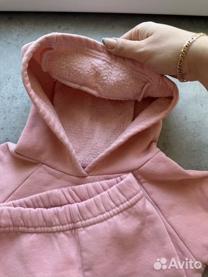 Утепленный костюм на девочку 74