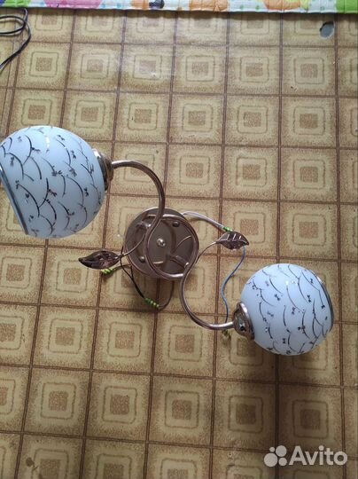 Люстра потолочная бу