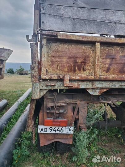 Прицеп бортовой КамАЗ ГКБ-8350, 1990