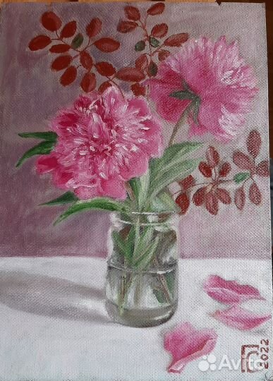 Натюрморты и копии маслом на заказ