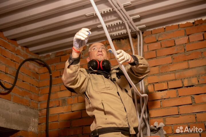 Электрик Штробление, монтаж проводки Воронеж