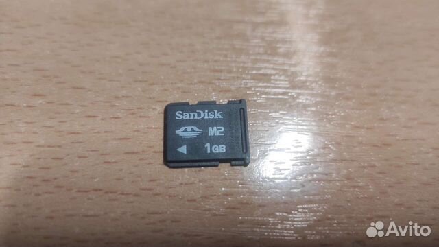 Карта памяти SanDisk M2 (Memory Stick Micro) 1 GB