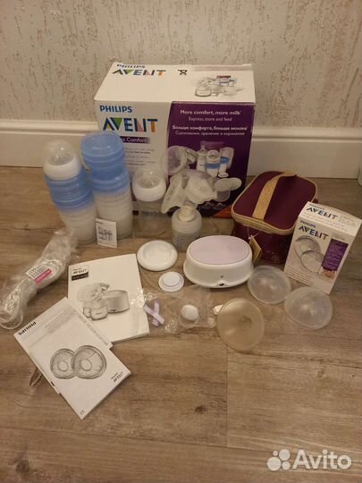 Молокоотсос avent электрический