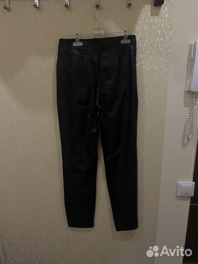 Брюки кожаные женские