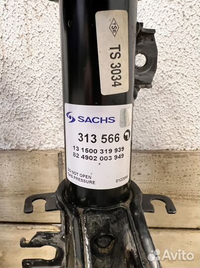 Амортизаторы передние opel corsa d sachs