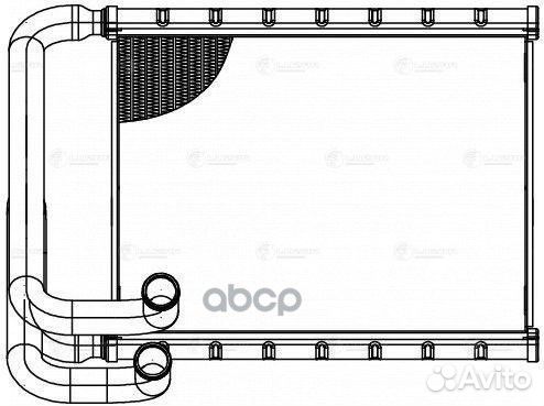 Радиатор отоп. для а/м Kia Optima (10) /Hyundai