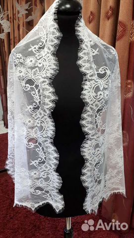 Кружевной платок новый