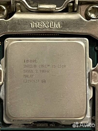 Материнская плата комплект msi h61m-p20 + i5-2310