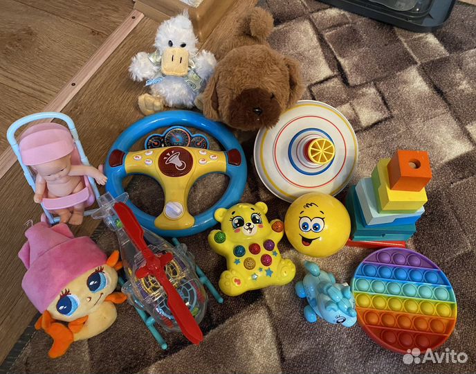 Музыкальные игрушки пакетом