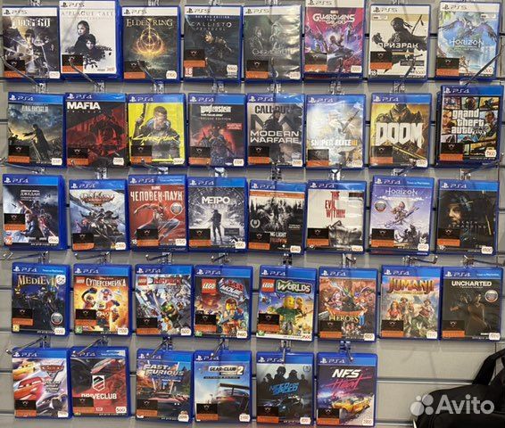 Б/У Игровые диски для PS 4 и PS5 Список в описании