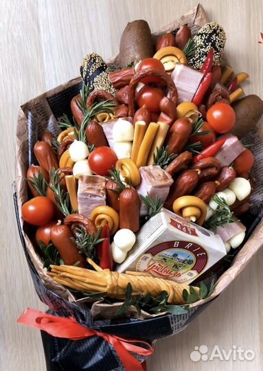 Сьедобные букеты мужские и женские