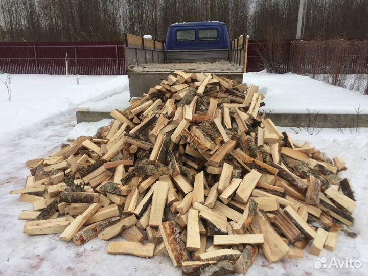 Дрова березовые естественной влажности