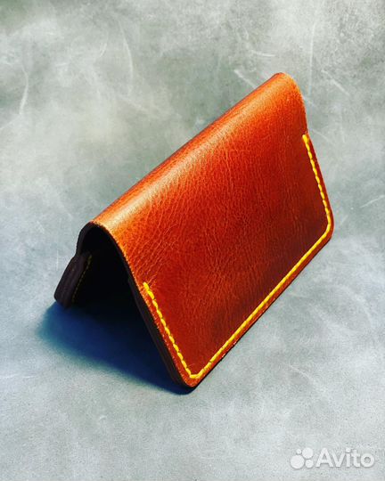 Кардхолдер из натуральной кожи