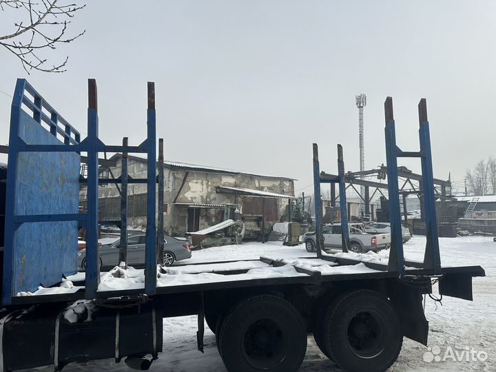 Камаз. лесовозная площадка (сервант )