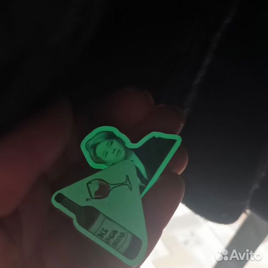 Значок mercedes светящийся