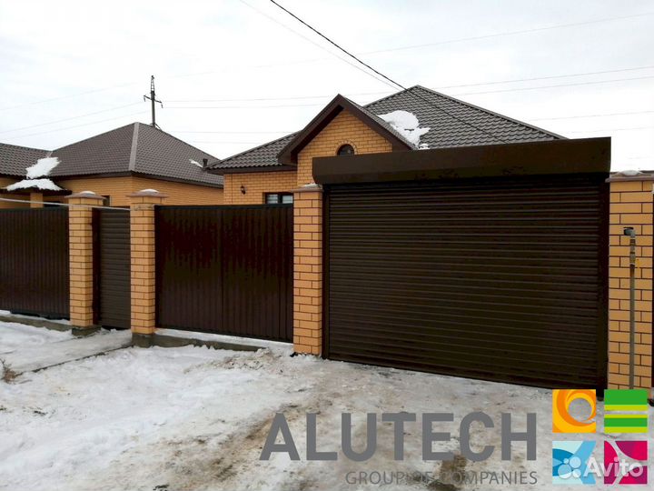 Ворота Аlutech роллетные