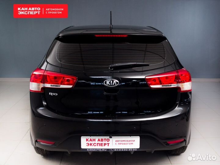 Kia Rio 1.6 AT, 2015, 201 939 км