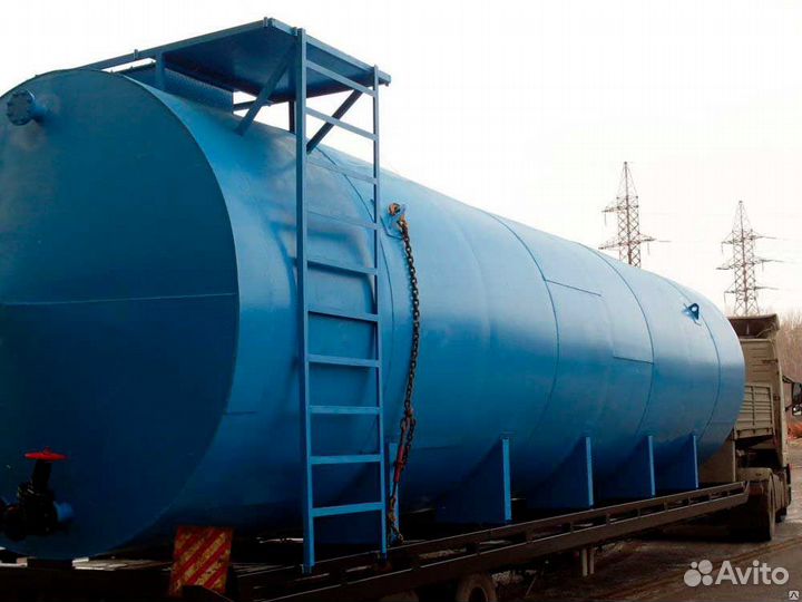 Резервуар емкость для воды от 15 до 200куб на зак