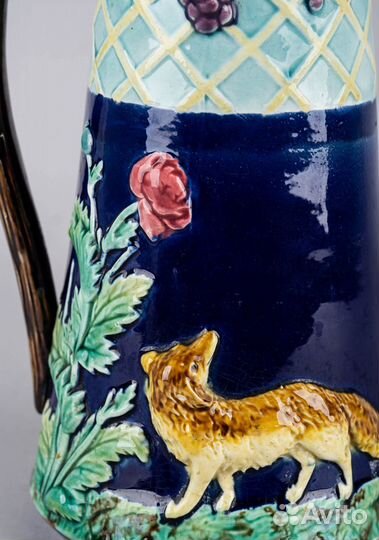 Кувшин «Басни Крылова. Лиса и виноград ». Россия